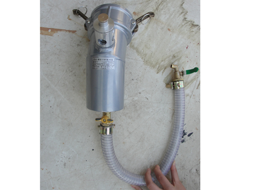 3寸带胶管油罐车下部取样器